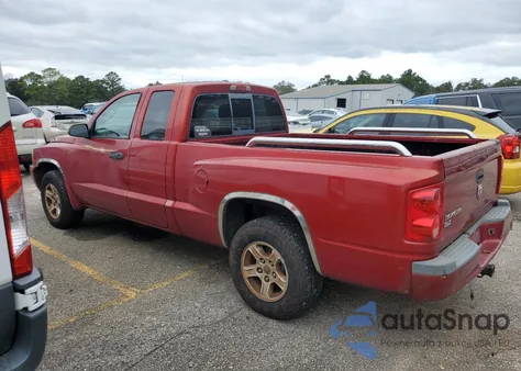2007 Dodge Dakota Slt from USA, damaged, VIN 1D7HE42K57S187489